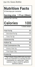 Monin Peach Syrup for Cocktails, Coffee, and Beverages 750 Ml. / 25.4 Fl. Oz. X 12 (Factory Case)