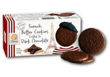 Pierre Biscuiterie French Butter Cookies Coated DARK CHOCOLATE 4.76 Oz. / 135 g. (Pack of 2)