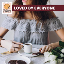 Pierre Biscuiterie French Butter Cookies Coated DARK CHOCOLATE 4.76 Oz. / 135 g. (Pack of 2)