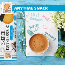 Pierre Biscuiterie French Butter Cookies COCONUT 5.29 Oz. / 150 g. (Pack of 3)