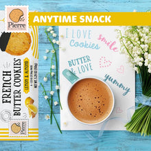 Pierre Biscuiterie French Butter Cookies LEMON & ALMOND 5.29 Oz. / 150 g. (Pack of 3)