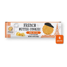 Pierre French Pure Butter Cookies 22% Butter 4.41 Oz. / 125 g. (Pack of 6)