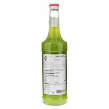 Monin Pistachio Syrup for Cocktails, Coffee, and Beverages 750 Ml. / 25.4 Fl. Oz. X 12 (Factory Case)