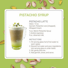 Monin Pistachio Syrup for Cocktails, Coffee, and Beverages 750 Ml. / 25.4 Fl. Oz. X 12 (Factory Case)