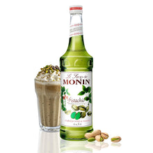 Monin Pistachio Syrup for Cocktails, Coffee, and Beverages 750 Ml. / 25.4 Fl. Oz. (Pack of 2)