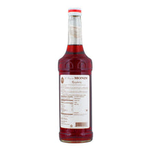 Monin Raspberry Syrup for Cocktails, Coffee, and Beverages 750 Ml. / 25.4 Fl. Oz. X 12 (Factory Case))