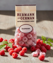 Hermann the German RASPBERRY Bavarian Hard Candy 5.29 oz. / 150 g (Pack of 2)