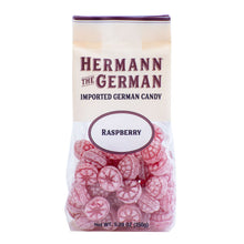 Hermann the German Raspberry Hard Candy 5.29 oz. / 150 g (Pack of 2)