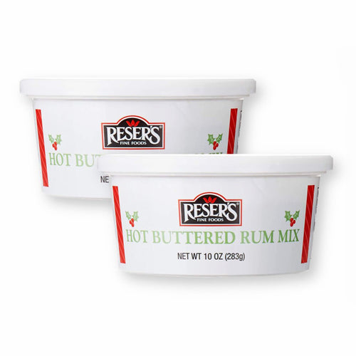 Reser's Hot Buttered Rum Hot Toddy Batter Mix 10 Oz. X 2