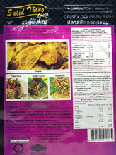 Salid Thong Green Crispy Gouramy Fish Pla Salid Thod Krob COMBINATION Flavor 2.8 Oz.