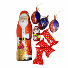 Riegelein Assortment Chocolate Santa & Ornaments Christmas Treats Bag 7.4 Oz. (210 g.)