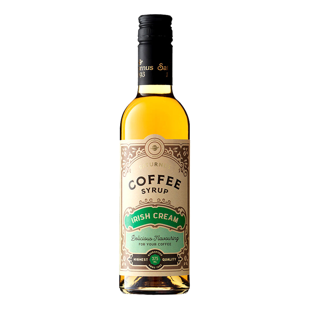 Saturnus Irish Cream Coffee Syrup 375 Ml. / 12.68 Fl. Oz.