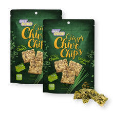 Say Good Crispy Chive Chips Original Flavor Vegan  2.11 Oz. (Pack of 2)