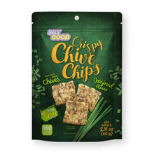 Say Good Crispy Chive Chips Original Flavor Vegan  2.11 Oz. (Pack of 2)