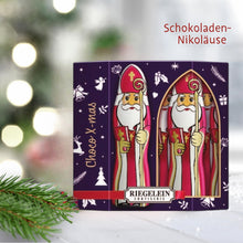 Riegelein Solid St. Nicholas Chocolate 30% Cocoa Fairtrade 10 Pieces 125 g. (Pack of 2)