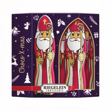 Riegelein Solid St. Nicholas Chocolate 30% Cocoa Fairtrade 10 Pieces 125 g. (Pack of 2)