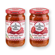 Le Conserve della Nonna SUN DRIED TOMATO Tapenades 6.7 Oz. / 190 G. (Pack of 2)
