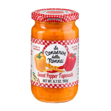 Le Conserve della Nonna SWEET PEPPER Tapenades 6.7 Oz. / 190 G. (Pack of 2)