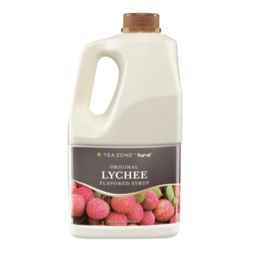 Tea Zone Lychee Fruit Syrup 64 Oz.