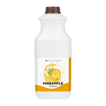 Tea Zone Pineapple Fruit Syrup 64 Oz.