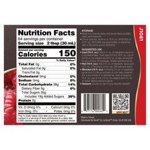 Tea Zone Raspberry Fruit Syrup 64 Oz.