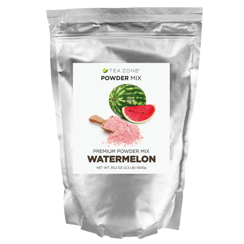 Tea Zone Watermelon Powder Mix for Milk Tea, Bubble Tea, Smoothies 2.2 lbs