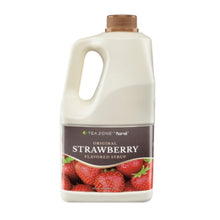 Tea Zone Strawberry Fruit Syrup 64 Oz.