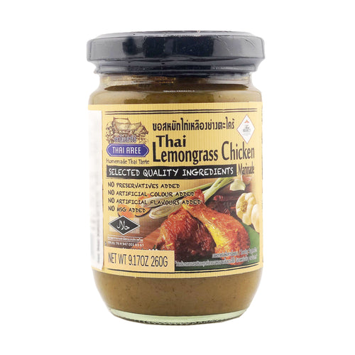 Thai Aree Lemongrass Chicken Marinade 9.17 Oz./ 260 G. (Pack of 2)