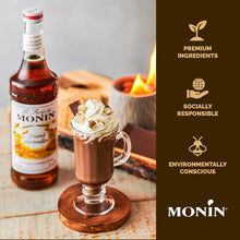 Monin Toasted Marshmallow Syrup for Cocktails, Coffee, and Beverages 750 Ml. / 25.4 Fl. Oz. (Pack of 2)