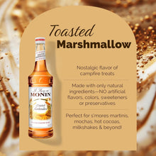 Monin Toasted Marshmallow Syrup for Cocktails, Coffee, and Beverages 750 Ml. / 25.4 Fl. Oz. (Pack of 2)