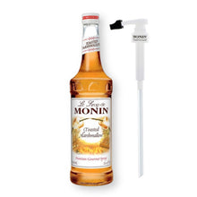 Monin Toasted Marshmallow Syrup with Pump Starter Set for Cocktails, Coffee, and Beverages 750 Ml. / 25.4 Fl. Oz. (2-Pc Set)
