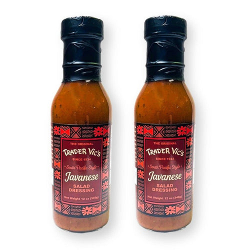 Trader Vic's Javanese Dressing 12 Fl. Oz. / 340 g. (Pack of 2)