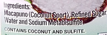 Tropics Macapuno Stings Coconut Sport Strings in Syrup 12 Oz. (Pack of 2)