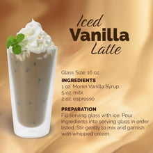 Monin Vanilla Syrup for Cocktails, Coffee, and Beverages 750 Ml. / 25.4 Fl. Oz. (Pack of 2)