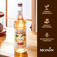 Monin Vanilla Syrup for Cocktails, Coffee, and Beverages 750 Ml. / 25.4 Fl. Oz. (Pack of 2)
