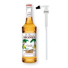 Monin Vanilla Syrup for Cocktails, Coffee, and Beverages 750 Ml. / 25.4 Fl. Oz. (Pack of 2)