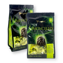 Vergani Limoncello Italian Dark Chocolate Praline with Limoncello Liqueur Cream Filled 4.58 Oz. X 2