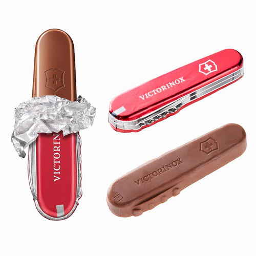 Felchlin Victorinox Swiss Knife Chocolate Bars 1 Oz. from Switzerland (Pack of 2)