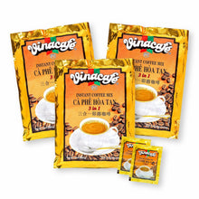 Vinacafe 3-in-1 Authentic Vietnamese Instant Coffee 14 oz. (20 g.X 20 Sachets/Bag) (Pack of 3)
