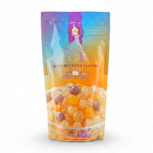 WuFuYuan TARO BALL Multiple Flavors Boba Tapioca Pearls Ready in 5 Mins 8.8 Oz (Pack of 3)