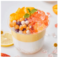 WuFuYuan TARO BALL Multiple Flavors Boba Tapioca Pearls Ready in 5 Mins 8.8 Oz (Pack of 3)