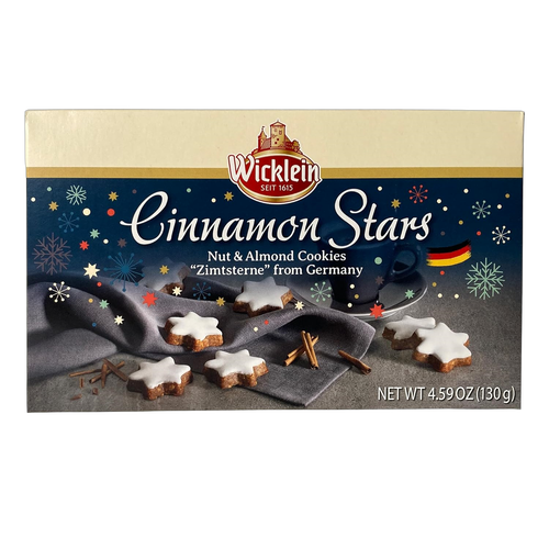 Wicklein Cinnamon Stars Nut & Almond 
