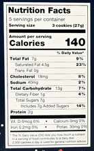 Wicklein Salted Caramel Crescents Butter Pastry Cookies 4.59 Oz. / 130 g.