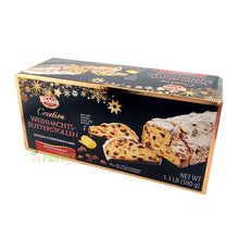 Wicklein Deluxe Christmas Butter Stollen Handmade 1.1 lb. (500 g)