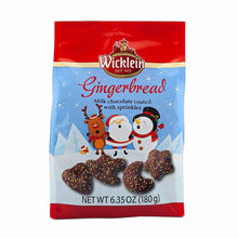 Wicklein Milk Chocolate Coated Sprinkles Soft Gingerbread Cookies 6.35Oz. / 180 g. (Pack of 2)