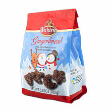 Wicklein Milk Chocolate Coated Sprinkles Soft Gingerbread Cookies 6.35Oz. / 180 g. (Pack of 2)