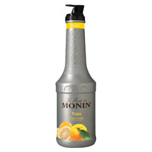 Monin Yuzu Fruit Purée Natural Flavors for Cocktails, Sodas, and Beverages 1 liter (Pack of 2)