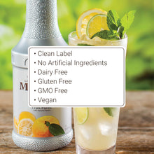 Monin Yuzu Fruit Purée Natural Flavors for Cocktails, Sodas, and Beverages 1 liter (Pack of 2)