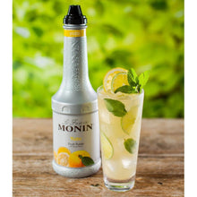 Monin Yuzu Fruit Purée Natural Flavors for Cocktails, Sodas, and Beverages 1 liter (Pack of 2)