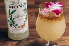 Monin Almond (Orgeat) Syrup for Cocktails, Coffee, and Beverages 750 Ml. / 25.4 Fl. Oz. X 12 (Factory Case)